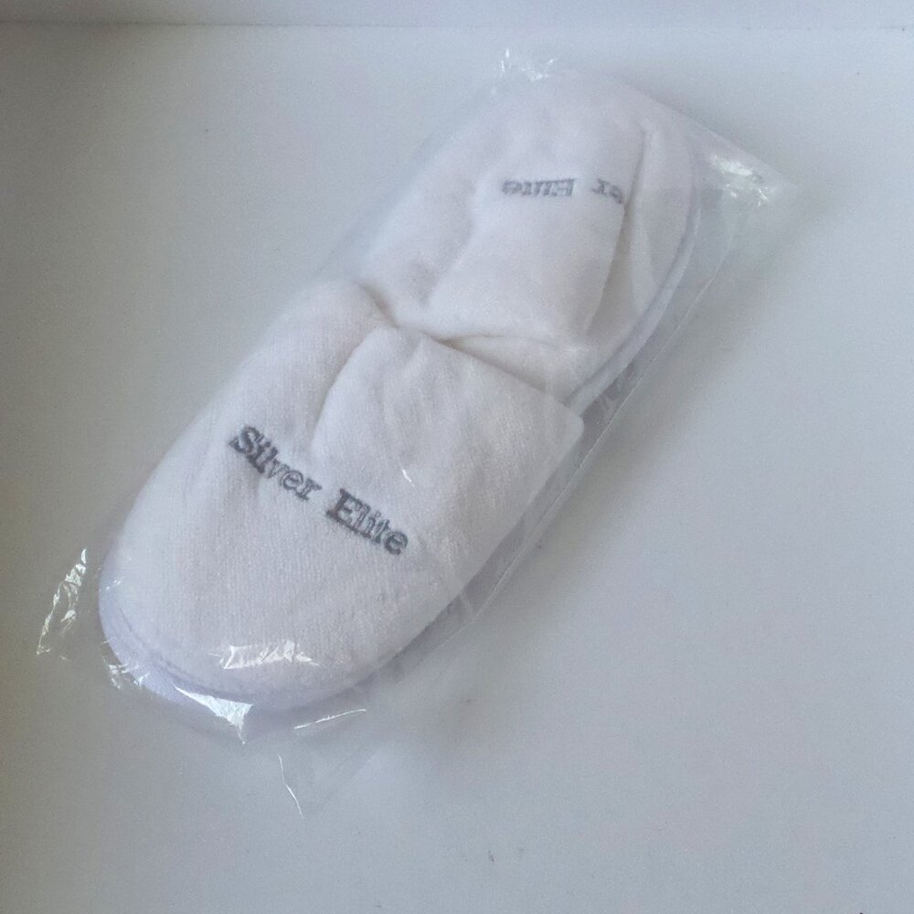 Silver Elite hotel slippers